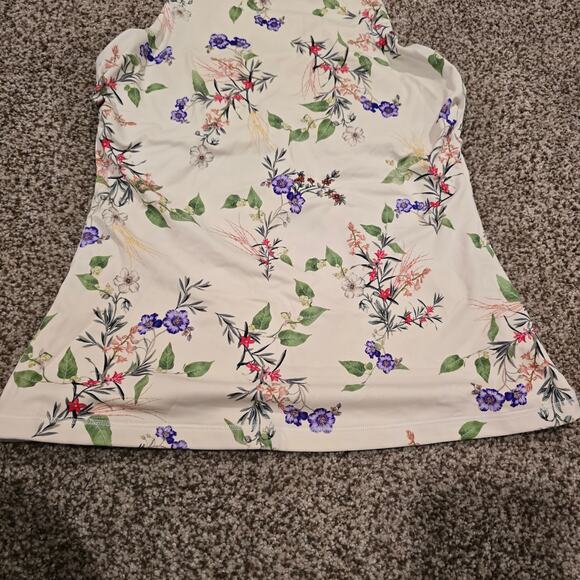 Women's Athleta Floral Underwire Tankini Swim Top | Size 36 B/C - Picture 4 of 11